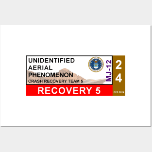 UAP Crash Recovery Team 5 Access Pass Posters and Art